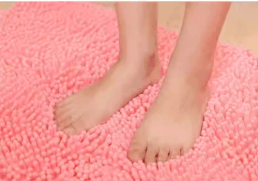 ふわもこ癒しマット ダイニングラグ キッチンマット バスマット
