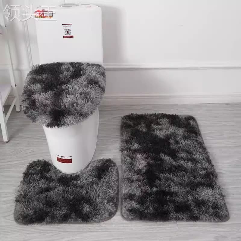 ふわもこ トリプルセット トイレマット