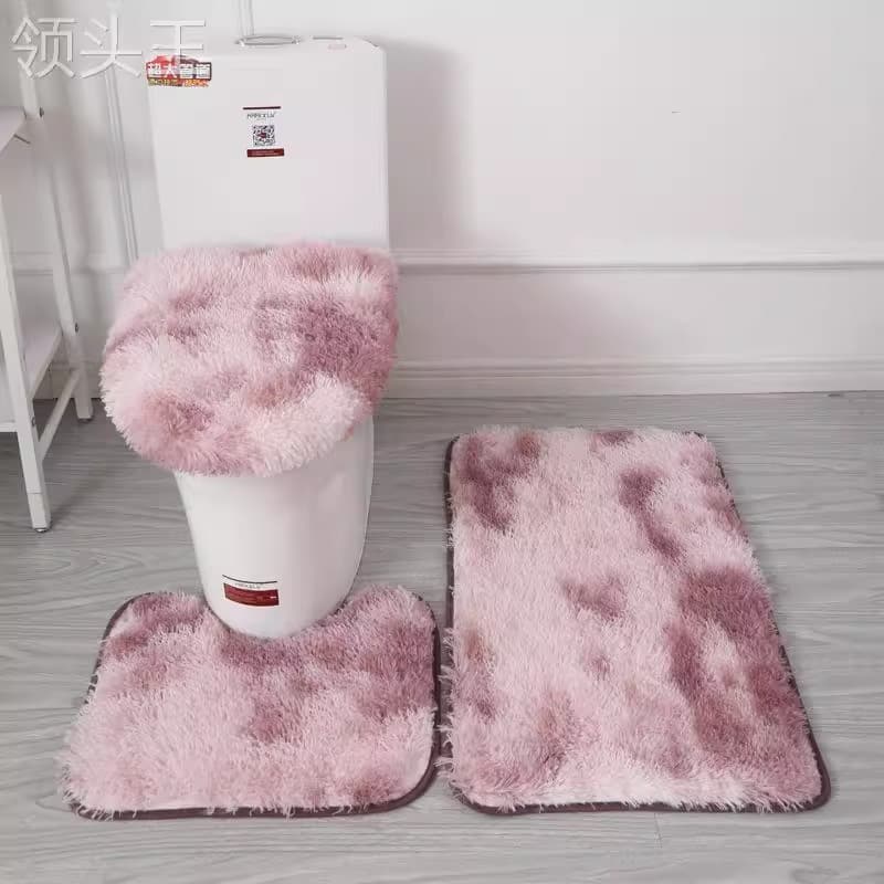 ふわもこ トリプルセット トイレマット