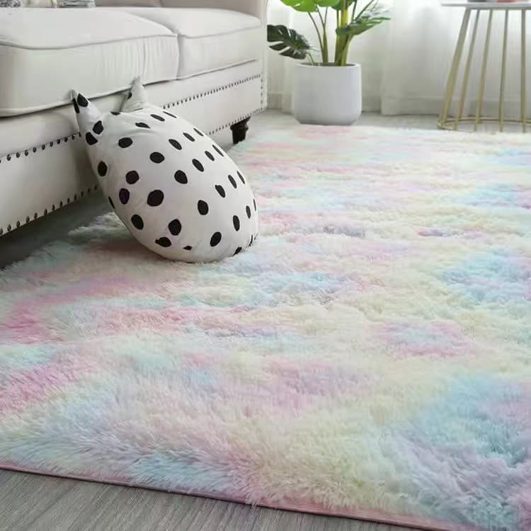ふわもこ贅沢シャギーラグ