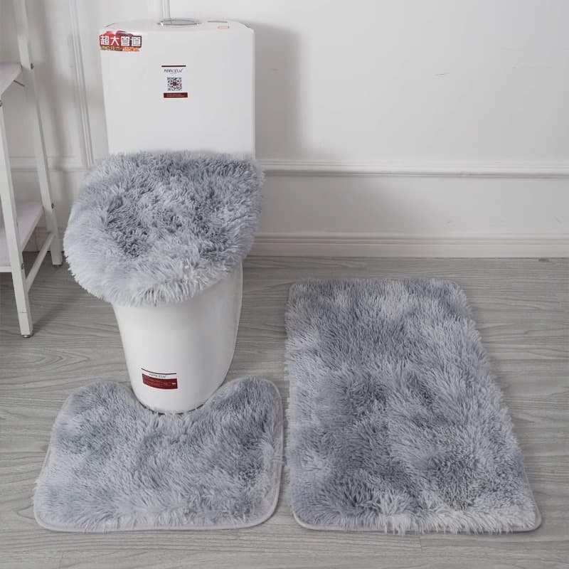 ふわもこ トリプルセット トイレマット